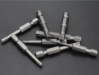 Harga Pabrik OEM Berkualitas Tinggi Industri 1/4 inci Hex Shank S2 Baja Magnetik Pengaman Anti Rusak Obeng Torx