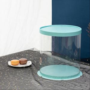 Boîte à gâteaux ronde multicouche épaissie, écologique, transparente, réutilisable pour animaux de compagnie, ml - Product Image 6