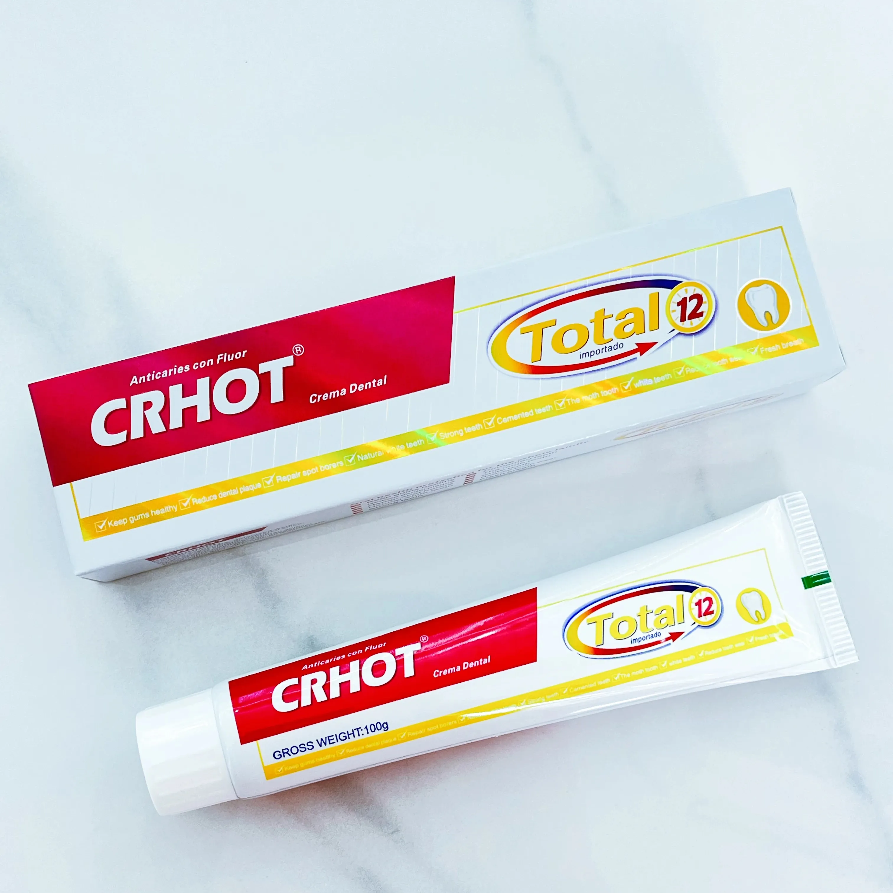 歯磨き粉100g CRHOT TOOTHPASTE卸売セルフブランド