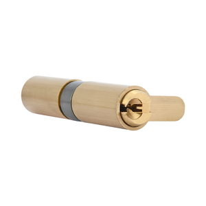 Tự động keyed chốt khóa chốt khóa Tumbler ngón tay cái lần lượt Euro Shape rãnh then và phím 50/60/70/80 mét xi lanh khóa - Product Image 4
