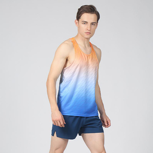 OEM Custom Organic 100% Polyester <b>Vest</b> Singlet Bodybuilding Fitness Sports Muscle <b>Stringer</b> Running Ribbed For Men - Product Image 4