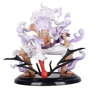 Figura de acción de anime de 20cm Nika mono de una pieza D. Luffy Nika Gear 5 figura de acción