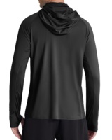 Sweat-shirt de pêche pour homme UPF 50 à manches longues en polyester avec protection solaire et masque facial, personnalisable OEM
