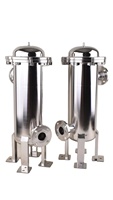 Filtre à sac double en acier inoxydable 304 316L de haute qualité pour la filtration des liquides et de l'eau