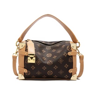 Sac à main bandoulière de luxe pour femme, style rétro, forme tofu, double sangle, avec fermeture éclair, idéal pour les trajets quotidiens - Product Image 1
