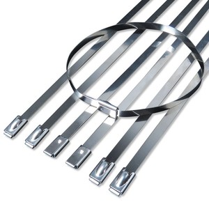 Attaches-câbles en nylon (100 pièces, 11,8 pouces) robustes, autobloquantes, avec billes en acier - Product Image 3