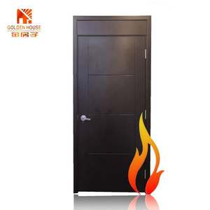 UL Wh Listado Aprobar salida de emergencia de <span class=keywords><strong>hospital</strong></span> personalizada 90 min Puerta abatible ignífuga de madera - Product Image 1