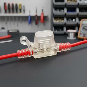 Porte-fusible automobile en ligne AWG 12 à haute capacité de coupure pour fusibles ATP - Product Image 2