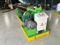 Machine à rouler les tôles hydraulique W11 à 3 rouleaux pour tôles en acier au carbone de 4 à 12 mm, garantie de 2 ans