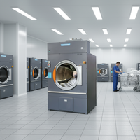 Gamesail GQZ 30kg Industrieller Gastrockner Gewerbliche Wäschereiausrüstung Automatische Kleidertrocknungsmaschine für Hotel und Krankenhaus