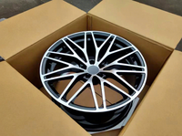 Nouvelles jantes en alliage sport à cinq branches de 18 à 22 pouces 5x114.3, finition noire, 4 pièces pour MR2 Avalon Mark X