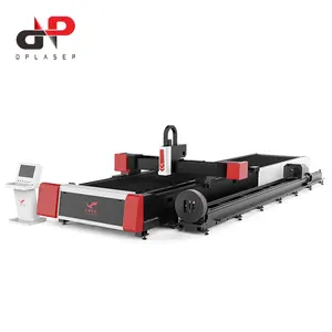 12025 6000W-20000W ısı değiştirici paslanmaz çelik boru CNC Fiber lazer kesim makinesi