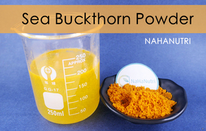 Freeze Dried Organic Seabuckthorn Juice <strong>Powder</strong> for Beverages and Health Foods - Product Image 2