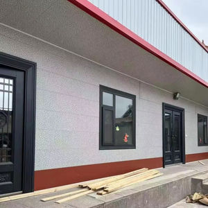 Moderno Integrado Luz Aço Villa Painéis Parede Exterior Decoração Isolamento Cave Casa Painéis Sanduíche Integrados - Product Image 1