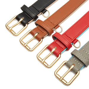 <span class=keywords><strong>Collar</strong></span> de perro de cuero grueso personalizado HanYang, <span class=keywords><strong>collar</strong></span> de Mascota de cuero con patrón de Lichee metálico de cuero italiano con acolchado suave - Product Image 2