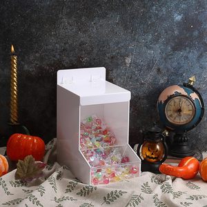 Kokone, dispensador de encimera de acrílico negro, montado en <span class=keywords><strong>la</strong></span> pared, dulces, lavavajillas, cápsulas de lavandería, tapas de contenedores, bolsas de plástico, <span class=keywords><strong>despensa</strong></span> de cocina - Product Image 4