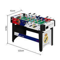 Table de Football Bestseller 8 Pôles pour Adultes et Enfants, Baby-Foot d'Intérieur en MDF