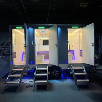Toilettes mobiles préfabriquées économiques pour le secteur de la construction et la location – Toilettes portables à prix abordable