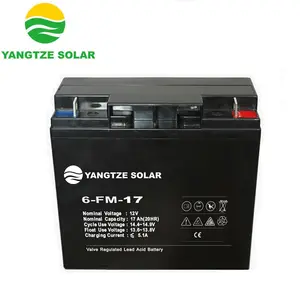 Yangtze rechargeable lead acid battery 12v 17ah 18ah