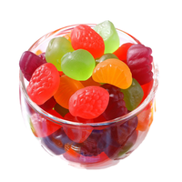 Gommes en forme de fruits mélangés en sac de 2.5kg