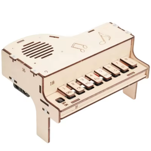 La tecnología de piano electrónico DIY permite crear pequeños inventos, instrumentos artesanales y ensamblaje creativo de modelos de piano. - Product Image 1
