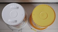 Fût en plastique PP de qualité industrielle 20L pour stockage de peinture, fourni directement par des fabricants chinois