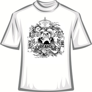 Su nombre de marca con chica de vinilo de transferencia de calor diseños - Product Image 3