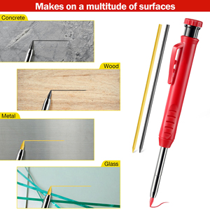 Lápiz de Carpintero para Construcción, Lápices Mecánicos, Marcador para Madera/Las Mejores Herramientas de Marcado para Carpinteros, Trazador de Dibujo - Product Image 3