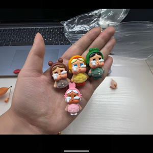 POPMART Changed Baby Bubble Bubble Matt CRYBABY Policía Llorona Serie Lágrimas Decoración Adorable para Muñecas - Product Image 6