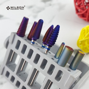 Brocas Tornado Ovaladas de 6.0mm con Recubrimiento Morado, Herramienta de Alta Calidad para Remover Gel, Esencial para Manicura y Pedicura, Brocas para Belleza de Uñas - Product Image 5