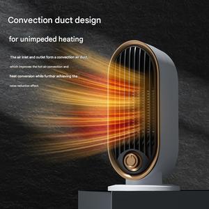 Calentador de escritorio de bajo consumo de ahorro de energía de moda nuevo pequeño hogar Oficina cerámica PTC calentador Vertical caliente y frío eléctrico - Product Image 2