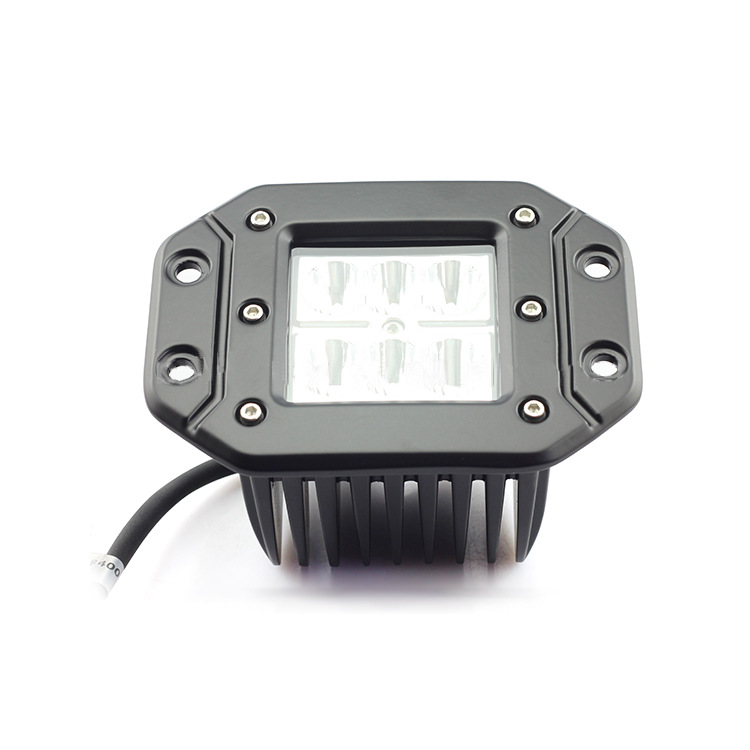 Новая стильная система освещения для мотоцикла, Модифицированная квадратная рама, Рабочая лампа, внешние мотоциклетные передние Прожекторы для вождения