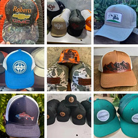 Gorras de Béisbol Deportivas Personalizadas Estilo Trucker con Visera Curva en Blanco para Niños y Adultos Richardson 112 de 6 Paneles con Malla Trasera y Logo Personalizado