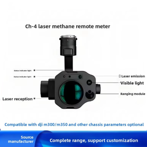 Cho <span class=keywords><strong>DJI</strong></span> M300 M350 <span class=keywords><strong>Drone</strong></span> gas Leak Máy dò UAV Laser Methane cảm biến từ xa nhựa <span class=keywords><strong>FPV</strong></span> cảm biến từ xa giám sát máy bay không người lái - Product Image 3