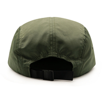 Concevez votre propre casquette et chapeau de camp à cinq panneaux en nylon imperméable, chapeau léger à 5 panneaux logo personnalisé