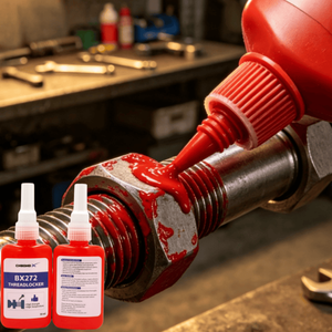 Adhésif anaérobie <span class=keywords><strong>Loctite</strong></span> 272 de 250 ml, rouge, haute résistance, viscosité moyenne, pour verrouillage de filetages - Product Image 1