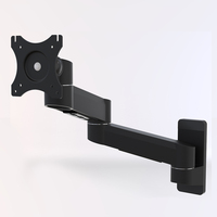 Soporte de Pared para Monitor Industrial Meisonic T8-WA02-W, Negro, Inclinación de 85-90 Grados y Cabezal Giratorio, Gran Venta 2025