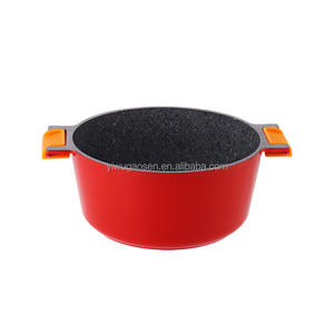 Juego de utensilios de cocina fundidos a presión de aluminio de 6 piezas con tapas de vidrio y mangos de baquelita resistentes al calor - Product Image 3