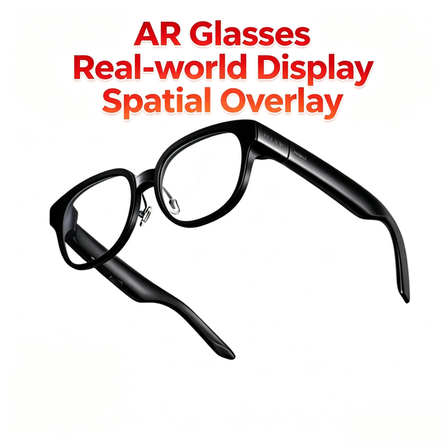 Air Smart AR Glasses 3D Real-Time Text Translation and 3D Prompt Full-Color True Wireless for Movie Watching