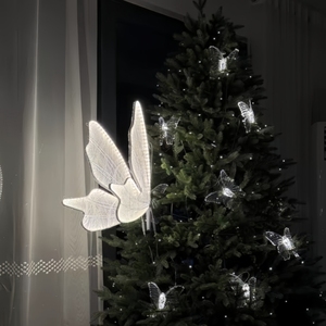 Lámpara de Pie LED de Estilo Nórdico con Forma de Mariposa para Decoración de Escenarios de Boda y Ambiente de Sala de Estar - Product Image 2