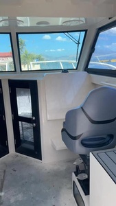 Cao-Tốc Độ 29ft Nhôm Đánh Cá <span class=keywords><strong>Catamaran</strong></span> Với Mở Cabin Điện Du Thuyền Cho Cuộc Phiêu Lưu - Product Image 2