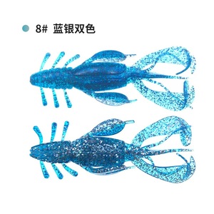 Vente en gros PVC Craw poisson leurre souple cm crevette créature appât <span class=keywords><strong>truite</strong></span> bar perche Marlin eau salée <span class=keywords><strong>lac</strong></span> pêche - Product Image 4