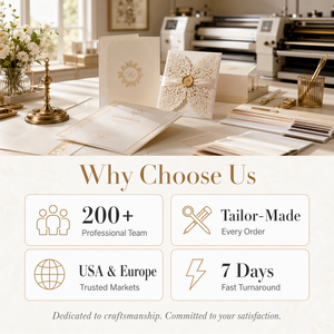 Suite d'invitations de mariage Art Déco en carton nacré avec impression dorée, monogramme personnalisé, <span class=keywords><strong>film</strong></span> offset imprimé sur vélin, RSVP et cartes de remerciement laminées - Product Image 4