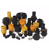 Acoplamiento Rápido Camlock de Acero Inoxidable Duradero, Estándar ISO 1/2''-6'', Presión de 6.4MPA, Roscas NPT/BSP para Uso con Mangueras de Agua