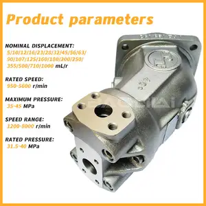 A2FO Series A2FO710 Large Displacement Hydraulic Piston Pump A2FO1000 Axial Piston Pumps For Industrial Machinery