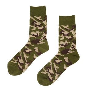 <span class=keywords><strong>2022</strong></span> Logotipo de punto grueso negro caqui bota deporte hombres deporte camuflaje ejército verde Calcetines - Product Image 6