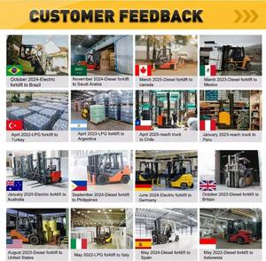 מלגזה חשמלית 5 טון מיני קארטילה 4x4 מלגזה חשמלית עם אישור CE הידראולית 4 גלגלים עם מושב - Product Image 5