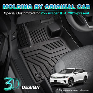 Tapis de voiture TPE de haute qualité pour VW ID4 <span class=keywords><strong>X</strong></span>/CROZZ ID6 <span class=keywords><strong>X</strong></span>/CROZZ ID3 2021-2023 tapis de voiture en matériau TPE étanche - Product Image 4