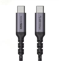 1M 2M 3M USB Type C Câble de charge rapide Chargeur Câble de données USB4 PD 100W 5A avec puces E-mark