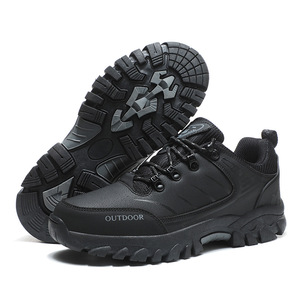 Zapatos de Senderismo Duraderos Antideslizantes para Exteriores, con Suela de Goma Resistente al Desgaste, con Cordones, para Caminatas por Montaña - Product Image 1